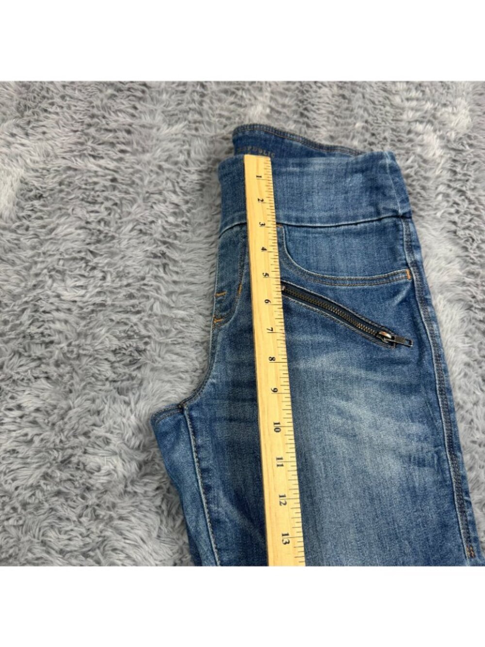 Rock & Republic Denim RX Fever Jeans Womens 8 Blue Cotton Jegging Skinny Stretch - Picture 5 of 16